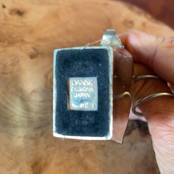 Dansk Silver Plate Reindeer Paperweight / Figurine - Picture 5 of 5